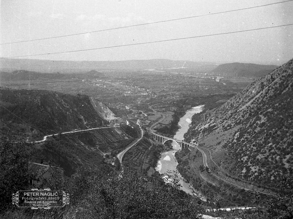 Pogled na Sočo s Svete Gore, 1939 - F 1939 1 23 003